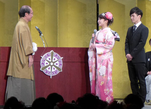 おめでとうございます　８千人もの新成人がご参加　京都市成人の日記念式典