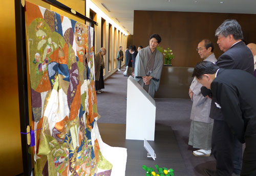 京友禅の老舗　「千總」創業４６０周年記念式典