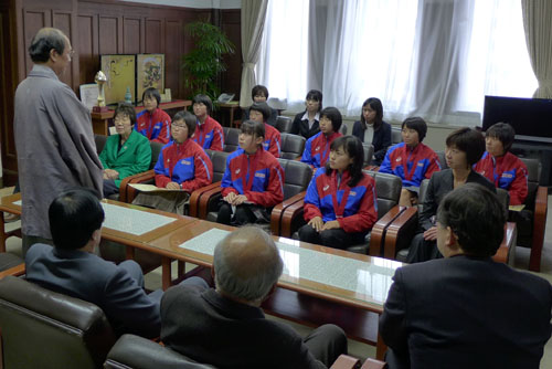 京都市スポーツ敢闘賞を贈呈　皇后杯全国都道府県対抗女子駅伝　京都チームが準優勝