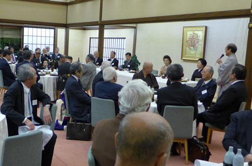京都経済を牽引　京都商工会議所議員懇話会　新年会