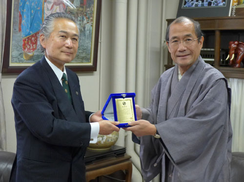 市職員を派遣している宮城県名取市　佐々木市長がお礼と派遣継続の要請に