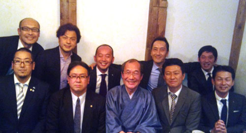 京都商工会議所青年部 歴代会長の皆さんと懇談