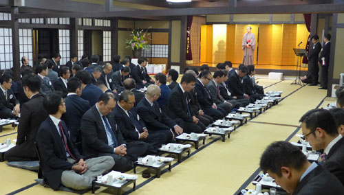 日本の宝「京料理」の未来を担う皆さん　「京都料理芽生会」新年懇親会