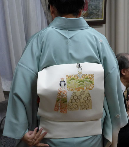 ひな人形を絵本に　安藤人形店 安藤桂甫・啓子ご夫妻がご来庁