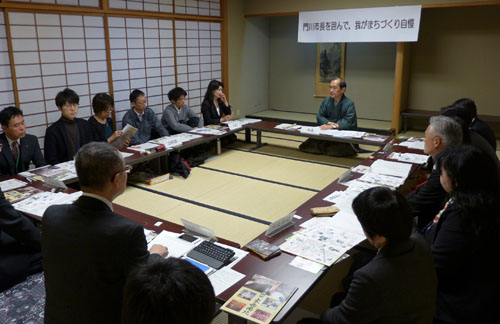 区民と区役所で生き生きとまちづくり！　まちづくりアドバイザーと区の課長と熱く懇談