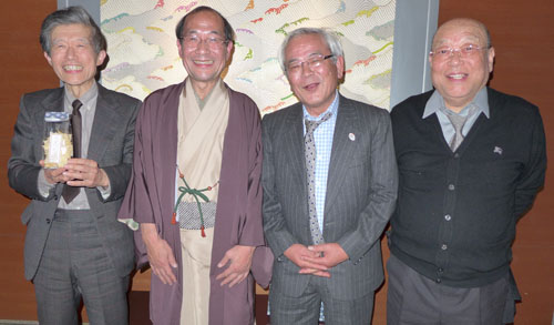 青柳文化庁長官らと懇談