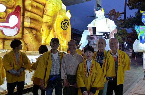 大迫力の粟田大燈呂に感動　粟田神社大祭