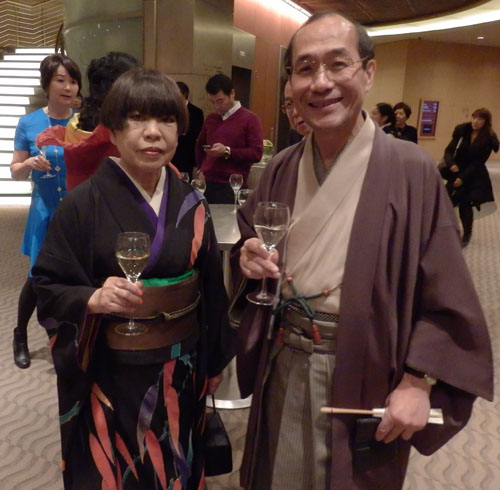 日本を代表するデザイナー　コシノ ジュンコさんらと懇談