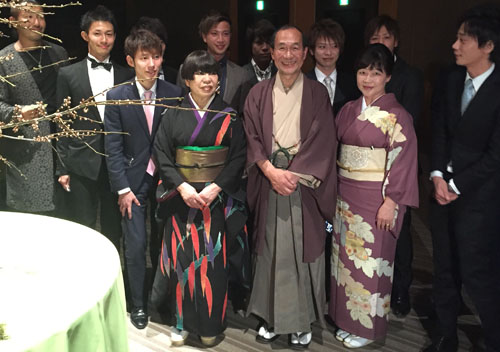 日本を代表するデザイナー　コシノ ジュンコさんらと懇談