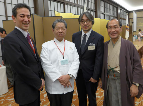 外務省と京都市主催 飯倉公館での交流会に１０１カ国の大使等２５０名がご参加！