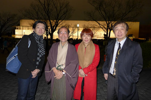 琳派４００年記念プロジェクションマッピング×未生流笹岡いけばな展　春宵の花逢い記念