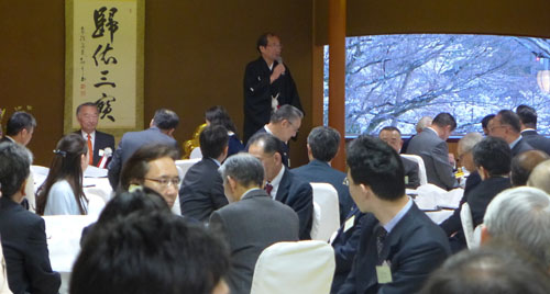 京都の食文化を支えてくださっている皆さん　京都料理組合 定時総会・懇親会