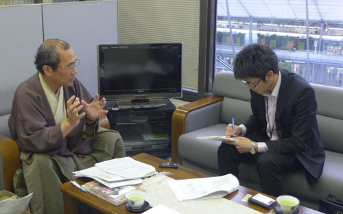 文化庁・観光庁の京都市への誘致要望につき共同通信が注目・取材