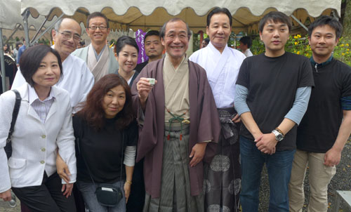 最も愛された日本酒を決定！　松尾大社　酒-１グランプリ　当日券に朝７時から行列！