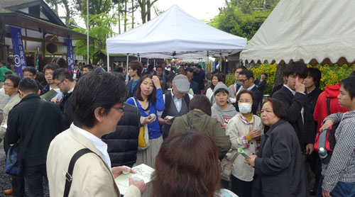 最も愛された日本酒を決定！　松尾大社　酒-１グランプリ　当日券に朝７時から行列！