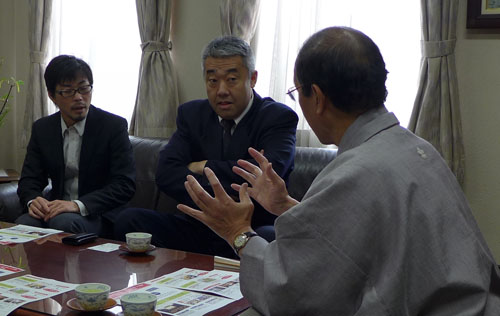 立誠シネマ×シネマカレッジ京都　シマフィルム志摩社長らと懇談