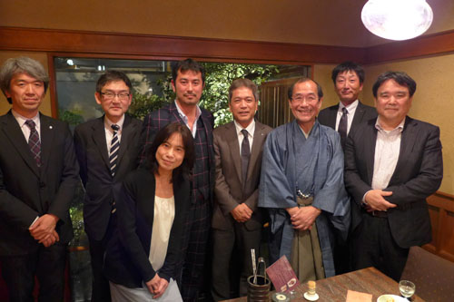 「アートアクアリム城」大成功にご尽力　木村 英智さんと懇談