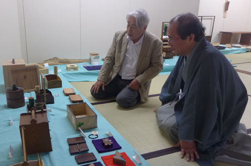 京都木工芸展　テーマは「しつらい」
