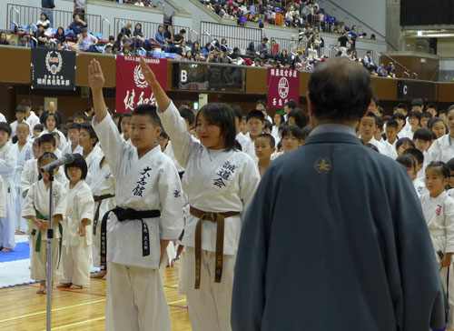 磨き上げられた心技体　第２７回京都市空手道選手権大会