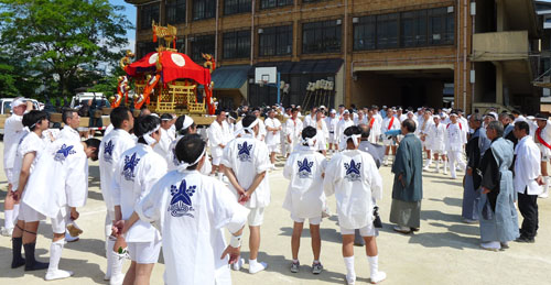 お祭りは地域力・人間力の象徴　下御霊神社　還幸祭