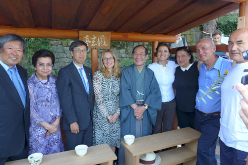 見事な日本庭園「松籟庭園」に感動！　イタリアに居ながら日本を感じます