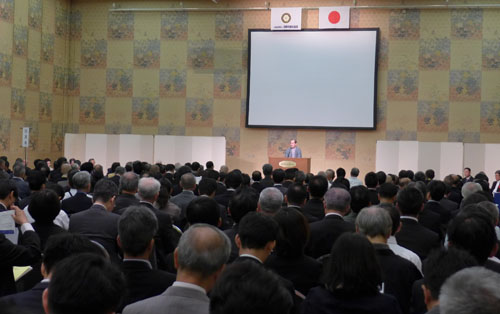 京都観光の振興にご尽力　京都市観光協会 総会　世界に冠たる観光都市・京都を築いてきていただいた観光協会