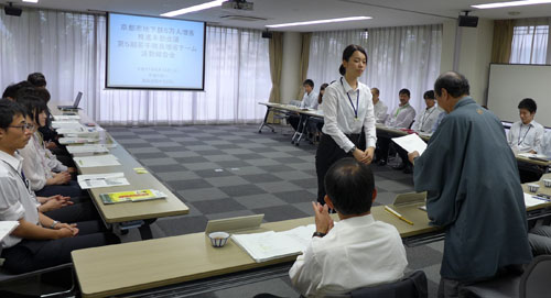 若い力で地下鉄経営健全化　地下鉄５万人増客本部「若手職員チーム」活動報告会　創造力・実行力に感激