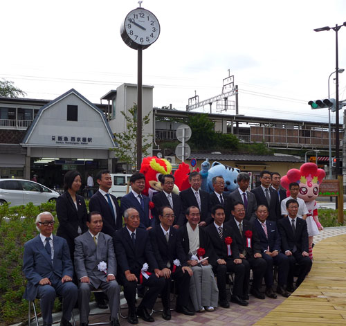 西京極駅前再整備が完成　開放感あふれる広場が誕生