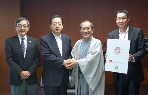 太田 昭宏 国土交通大臣と懇談