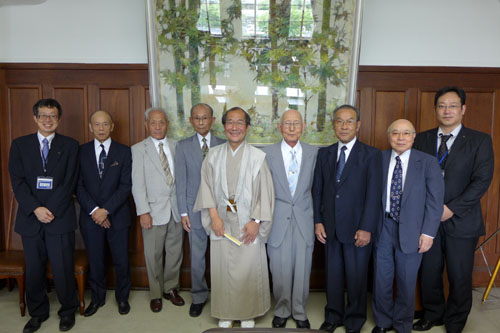 京都喉友会の皆さんと懇談