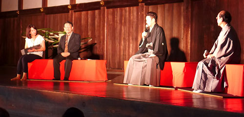 文化財の保存継承を考える「二条城夜会」中村獅童さんの素晴らしい歌舞伎も堪能