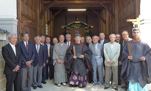 「御車舎」が見事に修復　上御霊神社例祭