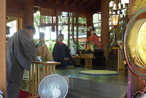 「御車舎」が見事に修復　上御霊神社例祭