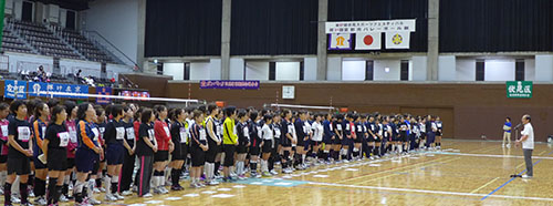 市民スポーツフェスティバル　第５１回京都市バレーボール祭 開会式