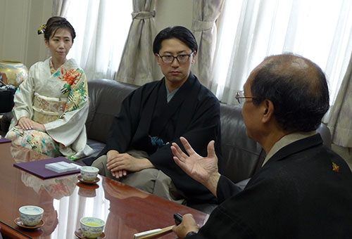 林 宗一郎さん、藤田 幸子さんを「観光おもてなし大使」に！　京都の魅力発信をお願い