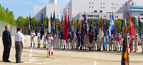 子ども達の熱戦が繰り広げられます　京都軟式野球連盟 西京支部 市長杯争奪学童野球大会・少年野球大会