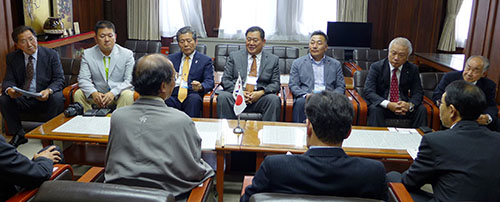 韓国・金海市野球協会の皆さんがお越し下さいました